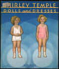 SHIRLEY TEMPLE Paper Dolls Saalfield #2112 - 1934 UNCUT & NEAR MINT  NOT REPRINT