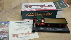 Atlas 1:76 Eddie Stobart: Atkinson Borderer, Flatbed, & certificate - Picture 1 of 8
