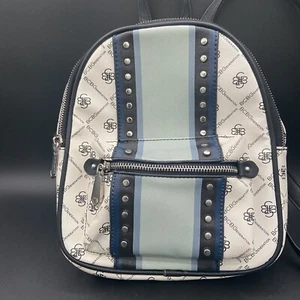 BCBGeneration Studded Zippered Vegan Leather Mini Rina Backpack  BGS19158 - Picture 1 of 8