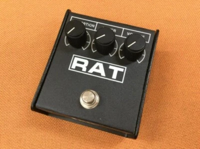 ProCo RAT2 Distortion Guitar Effect Pedal Silver Screw - Image 1 of 4