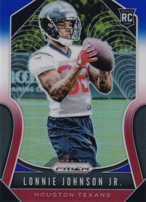 2019 PRIZMS RED WHITE BLUE RC LONNIE JOHNSON JR. TEXANS PRIZM PARALLELS - E1474 - Image 1 of 2