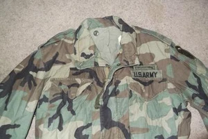 Military Field Jacket Small Regular Vintage BDU Vietnam Reenactment Men Boys 61 - Picture 1 of 6