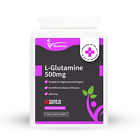L-Glutamine 500mg 90 Capsules - Pure Essential Amino Acid for Anabolic Support