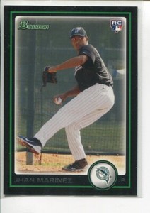 2010 Bowman Draft Jhan Marinez RC BDP57 Florida Marlins