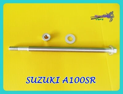 Fit Suzuki A100 AS100 A100SR AC100 Rear Wheel Axel  **mi3226**  Foto 1 de 4