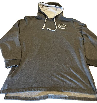 Young and Reckless Hoodie 2XL Grey Graphic Logo Long Sleeve Pullover Mens EUC - Image 1 of 4