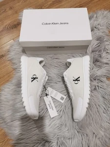 Calvin Klein Men's Lightweight Trainers, Size UK10 EUR44 Length 28cm. BNWT! - Picture 1 of 10