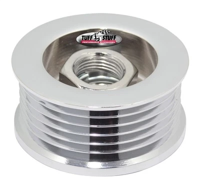 Tuff Stuff 7610A Alternator Pulley 2.25" 6 Groove Serpentine - Image 1 of 3