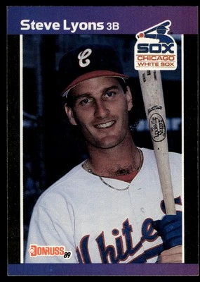 1989 Donruss #253b Steve Lyons - Image 1 of 2