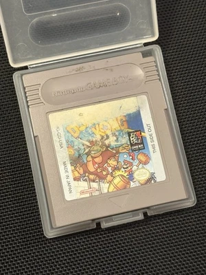 Donkey Kong (Nintendo Game Boy, 1994) Authentic Cartridge Tested Working W Case - Image 1 of 3