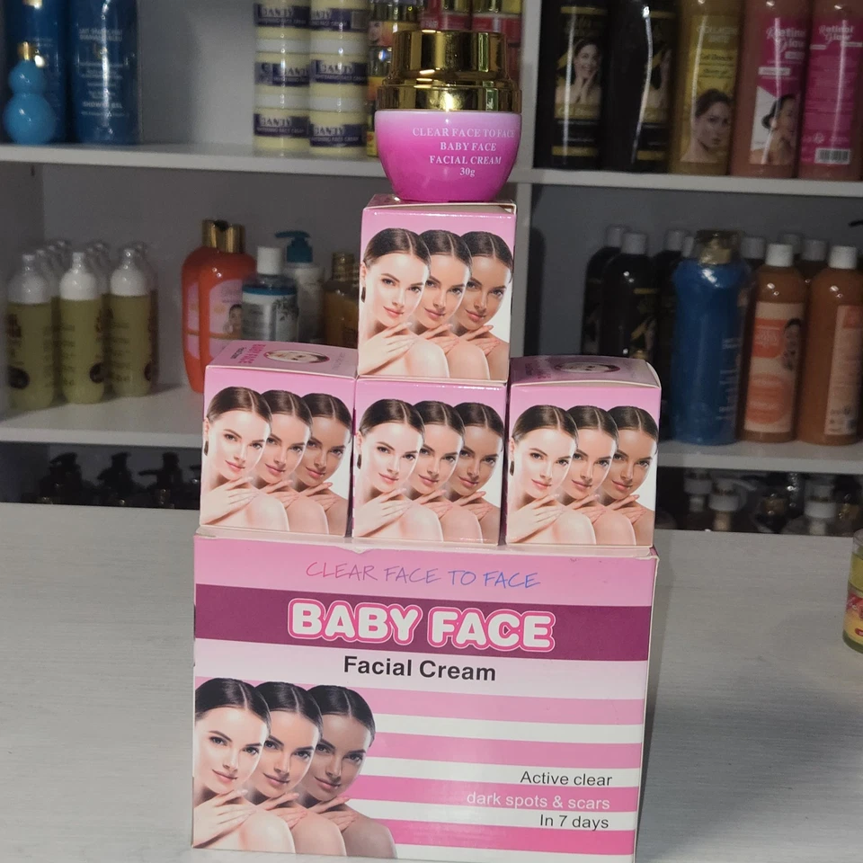 Crema facial facial cara bebé Active Clear manchas oscuras $ cicatrices en 7 días Foto 1 de 1