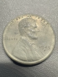 1943 S Lincoln Cent Steel Penny US Coin War - Picture 1 of 7