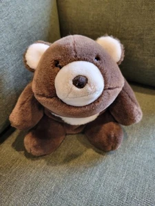 Peluche marrón de 10" de peluche de 10" Gund Vintage 1980  - Imagen 1 de 7