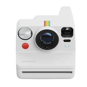 POLAROID, NOW+ Gen 3 Sofortbildkamera mit Doppelbelichtung Retro-Stil, Weiß - Bild 1 von 5