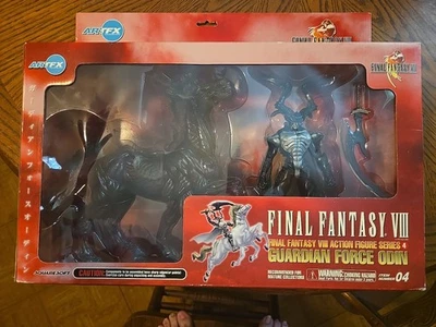 Экшн-фигурка лошади Final Fantasy VIII Guardian Force Odin редкая прозрачная фиолетовая - Изображение 1 из 4