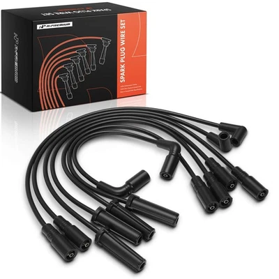 Juego de cables de bujía A-Premium 7 piezas para Chevrolet Silverado 1500 GMC Sierra 1500 Foto 1 de 4