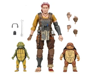 NECA Teenage Mutant Ninja Turtles The Last Ronin Grammy April Baby Yi & Moja - Imagen 1 de 17