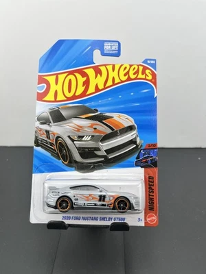 Hot Wheels 2026 Mainline Nightspeed 2020 Ford Mustang Shelby GT500 Gray #10 - Image 1 of 4