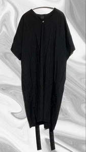 USED ONE BUTTON NYLON COAT GOOD - Picture 1 of 4