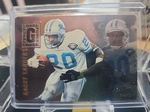 BARRY SANDERS 1995 ACTION PACKED Z-FORCE INSERT RARE FIND EBAY RARE - Picture 1 of 2