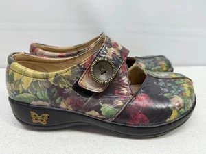 Scarpe zoccoli donna Alegria Kaitlyn KAI-556 37-7/7,5 floreale Mary Jane cinturino - Foto 1 di 8