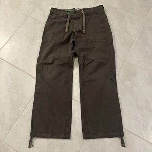 Vintage Gap Cargo Pants Mens Large Brown Paratrooper 90s Y2K Cotton Size 34-36 - Picture 1 of 7