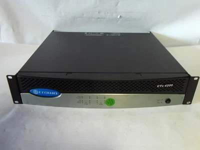 Crown CTs 4200 GCTS4200A 4-Channel Professional Power Amplifier - Image 1 of 4