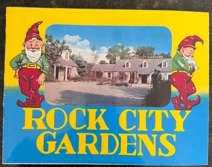 ROCK CITY GARDENS Booklet, Lookout Mountain, TN Curtteich & Co Copyright 1953 - Picture 1 of 6