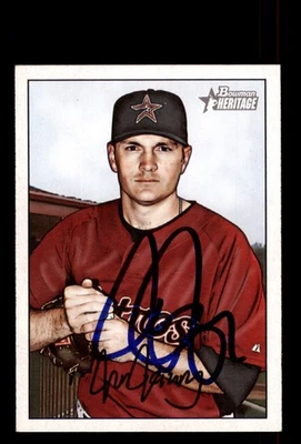 Signed Baseball Card Auto Jason Jennings 2007 Bowman Heritage #46 Houston Astros - Image 1 of 2