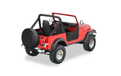 Bestop 53038-15 Pair of Fabric Black Denim Lower Door Set for CJ7 / Wrangler - Image 1 of 3