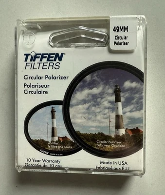 TIFFEN Circular Polarizer 49mm Filter - Brand New - Image 1 of 4