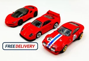 Hot Wheels 2025 Ferrari SF90 F40 365 GTB lotto 3 non filati sfusi spedizione gratuita - Foto 1 di 6