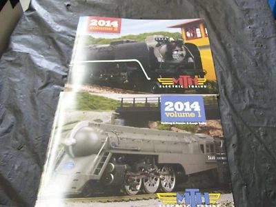 MTH Electric Model Trains BRAND NEW 2014 Volume One & Two Full Color Catalogs - Image 1 of 4