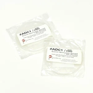 2 x LumeDyne ADC1 Diffusorabdeckung / UV-Filter - klar - beide neu noch versiegelt - Bild 1 von 2