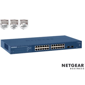 NETGEAR Swicth 24 Ports Gigabit Managed Cli L3 GS724T-400EUS - Picture 1 of 1