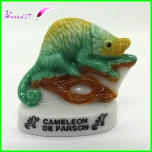 Feve Animaux Les Reptiles Edition Atlas " Le Caméléon de Parson " #D37 - Imagen 1 de 1