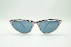 Vintage Coconuts 3978-002 Purple Multicoloured Oval Sunglasses NOS - Picture 1 of 6