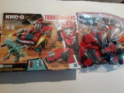 Kre-o Transformers Hammerstrike Sideswipe Roadway Rundown  Building Incomplete - Image 1 of 4