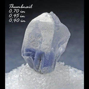 DUMORTIERITE / QUARTZ BRAZIL MINERALS SPECIMEN CRYSTALS GEMS-THN - Picture 1 of 2