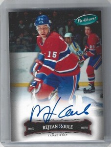 REJEAN HOULE 2006/7 PARKHURST AUTOGRAPH AUTO -CANADIANS!!