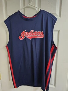 Cleveland Indians Baseball ärmelloses Warm Up Shirt Gr. XL MLB Merchandise 🔥🔥 - Bild 1 von 7