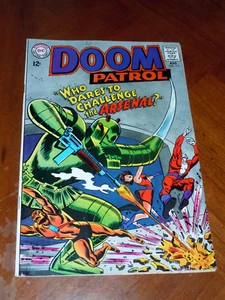The DOOM PATROL #113 (1967)  VF (8.0) cond.  1st Appearance ARSENAL - Picture 1 of 6