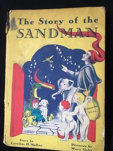 Die Geschichte des Sandmanns Caroline H. Mallon 1945 schöne Farbillustrationen - Bild 1 von 8
