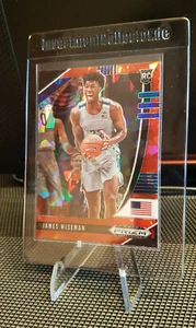 NBA*Panini Prizm Draft Picks*2020-21*RC*James Wiseman*Red*Cracked Ice* Prizm* #2 - Bild 1 von 2