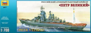 1/700 Cruiser"Petr Velikiy"Russian nuclear-powered missile Zvezda 9017 Model kit - Picture 1 of 19