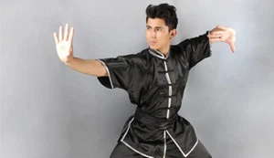 Men Women Kung Fu Tai Chi Uniform Martial Arts Wushu Suit Sleeveless Outfit 4XL - Picture 1 of 31