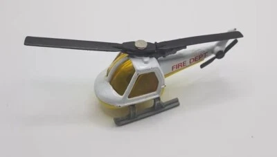 Matchbox Lesney 1-75 Series Helicopter 'Fire Department'  (Thailand) - Image 1 of 3