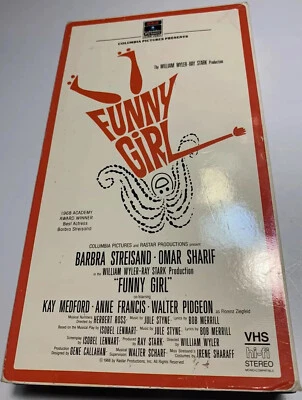 Funny Girl VHS Barbra Streisand, Omar Sharif, Walter Pidgeon - Image 1 of 4