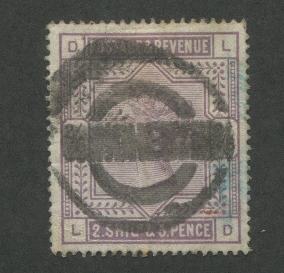 1883 Great Britain Stamp #96 2sh6p Used Very Fine Complete Postal Cancel - Image 1 of 1