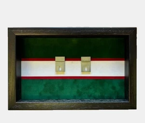 Royal Regiment of Wales Medal Case. Black Frame - Picture 1 of 6